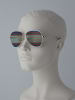 Ferragamo Sonnenbrille für Damen in silber