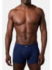 Bruno Banani Retro Short / Pant Check Line 2.0 in Marine Karo