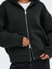 JDY Kapuzenpullover in Black