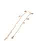 NAEMI Women Anklet in Rose Gold White