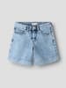 name it Shorts in Light Blue Bleached Denim