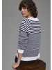 Laura Scott Strickjacke in marine-weiß-gestreift
