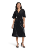 Vera Mont Cocktailkleid im Glitzer-Look in Schwarz/Schwarz