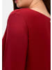 sheego Blusenshirt in rubinrot