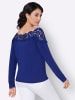 creation L Modal-Shirt in royalblau