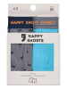 Happy Shorts Boxer Jersey Long in sortiert 3