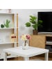 relaxdays Blumenvase in Transparent - (H)20 x Ø10,5 cm