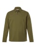 Men Plus Poloshirt in dunkles olive