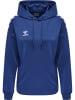 Hummel Hummel Kapuzenpullover Hmlcore Multisport Damen Atmungsaktiv Schnelltrocknend in TRUE BLUE