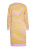 Swirly Damen Cardigan in Pink Limone Orange
