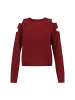 faina Sweater in burgundy