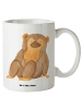 Mr. & Mrs. Panda Kaffeetasse Affe ohne Spruch in Weiß