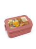 Mr. & Mrs. Panda Bentobox Pinguin Pommes Eimer Design mit Spruch in Rot Pastell