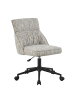 DUBI Möbel Bürostuhl NORA in Hellgrau - (B)61 x (H)83 x  (T)64 cm