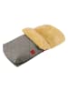 Kaiser Naturfellprodukte Lammfell - Kinderwagen Fußsack Natura grey melange