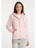 myMo Sweatjacke in Pfirsichpink Melange