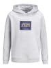 JACK & JONES Junior Hoodie 'Rain' in weiß