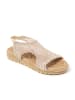 Brasileras Sandalen "Lua" in Beige