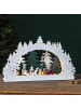 STAR Trading LED Schwibbogen ,Forest Friends', Batterie, Tiermotive, Holz
