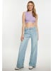 myMo Damen Crop-Top in LAVENDEL