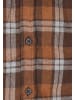 ROCKEASY Plus Size Jacket in Brown