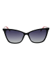 Skechers Damen Sonnenbrillen Katzenauge Schwarz