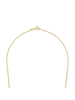 Amor Collier Edelstahl, IP Gold in Gold