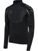 Hummel Halbreißverschluss Sweatshirt Hmlbtc Herren in BLACK