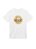 F4NT4STIC T-Shirt Guns 'n' Roses Vintage Bullet Logo in weiß