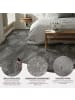 Home Nature Wohnkonzept Vinylboden Selbstklebend in Schwarze Marmor 30.4x30.4x0.127 cm 56 Stück (5 m²)