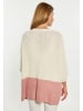usha BLUE LABEL Damen Pullover in Creme hellrosa