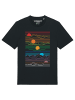 wat? Apparel T-Shirt Sun And Moon in Schwarz