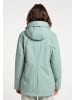 myMo Damen Regenjacke in Rauchmint