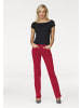 ARIZONA Gerade Jeans in red