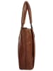 SPIKES & SPARROW Shopper echt Leder in cognac