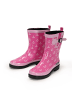 MADSea Gummistiefel Ocean Anchor Halbschaft in Pink mit Weißen Ankern