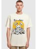 Merchcode Merchcode Rick and Morty - Rest and Ricklaxation Heavy Oversize Tee in sand