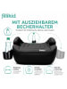 fillikid Sitzerhöhung mit verlängerbarer Isofix i-size Exklusiv in Schwarz