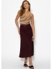 SASSYCLASSY Tank Top gestreift in Dunkelrot