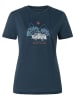 super.natural W DOLOMITES CAMPSITES TEE in blau