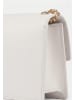 Marc Ellis Schultertasche in MILKY WHITE AND SILVER