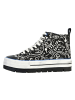 Desigual Crush Arte – Hohe Schnürsneaker Schwarz