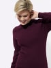 WITT WEIDEN Stehkragen-Pullover in burgund