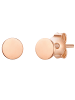 Glanzstücke München Ohrstecker Sterling Silber in roségold