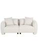 Beliani 3-Sitzer Sofa EKENES in Weiß - (W) 182 x (H) 72 x (L) 90 cm