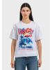 OLDSKULL T-Shirt Wrldvibe Miami Vibe Graphic in White