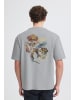 INDICODE Rundhalsshirt IDValmon in Hellgrau