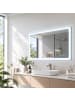 relaxdays Badspiegel "Touch" - (B)100 x (H)60 x (T)3,5 cm