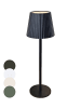 Coen Bakker LED Tischlampe dimmbar Touch Farbwechsler IP44 Innen & Außen 27,5x9,5cm Schwarz