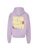 DEF Hoodie "Def Happy Hoody" in Lila